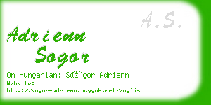 adrienn sogor business card